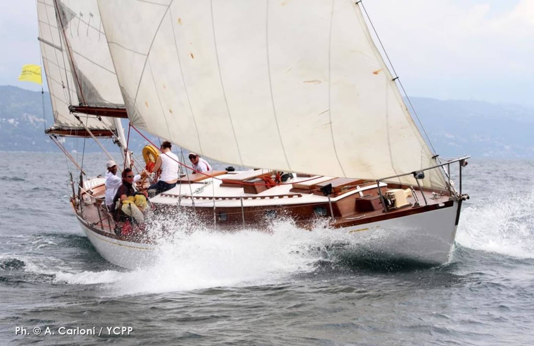 Levantades — wooden sailing yacht, Dubrovnik